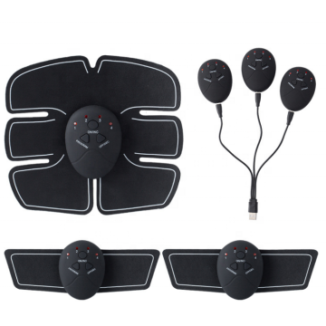 Smart Wireless Vibrationsplatte professionelles Massagegerät Bauchmuskel-Fitness-Muskel-Patch-Gewichtsverlustmaschine